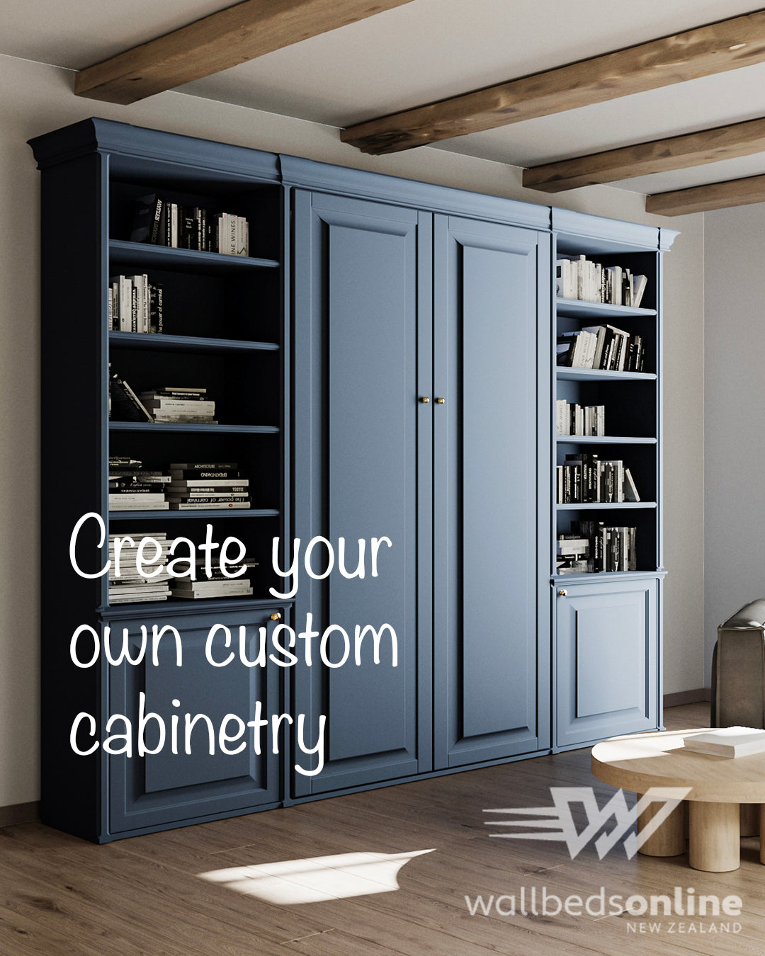 Alpha Murphy Bed Mechanism & Rail Hardware Kit