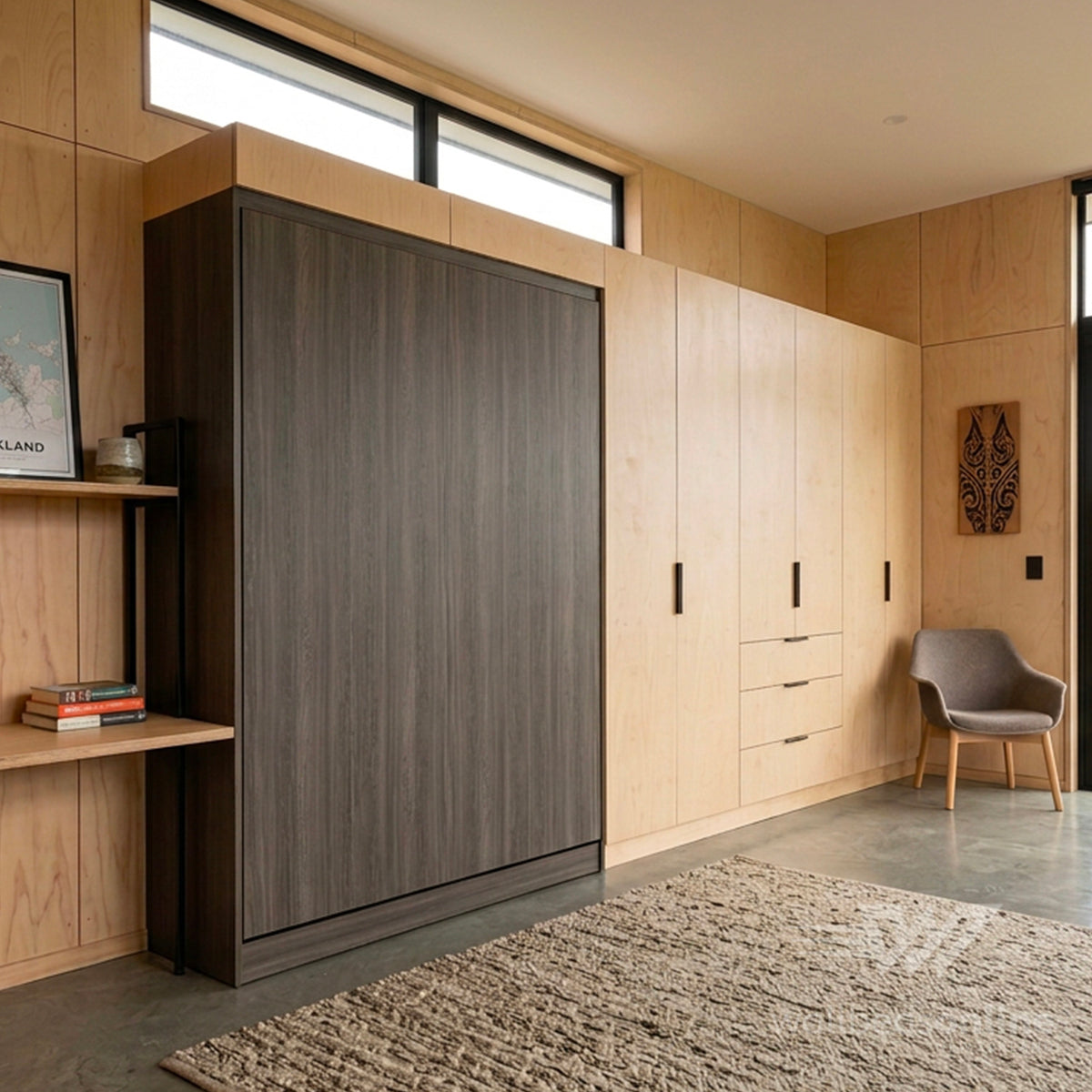 ALPHA: Murphy Bed Mechanism & Universal Rail Hardware